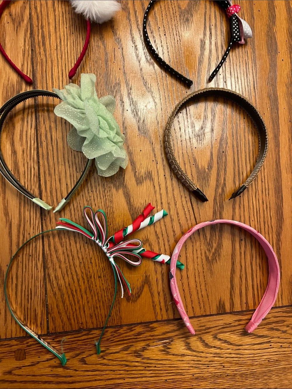 Kids Pink and Multi-Color Headband Set - Cute Bow & Floral Styles